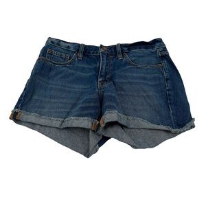 J. Crew Cuffed Hem Denim Jean Shorts Size 27 Women’s